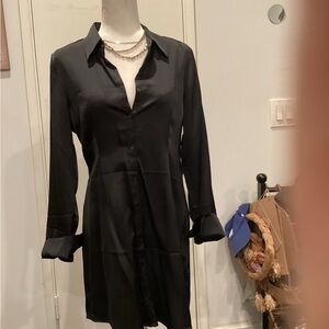 Abercrombie & Fitch Black Long Sleeve Dress